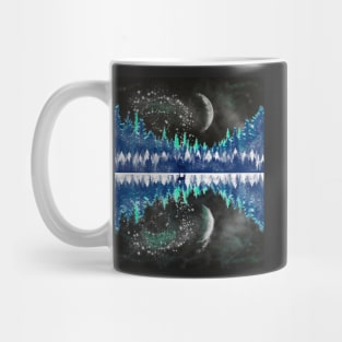 Northern Lights  (dark) Mug